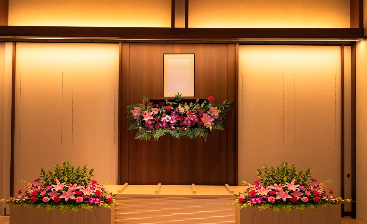 ベーシックプラン 祭壇写真