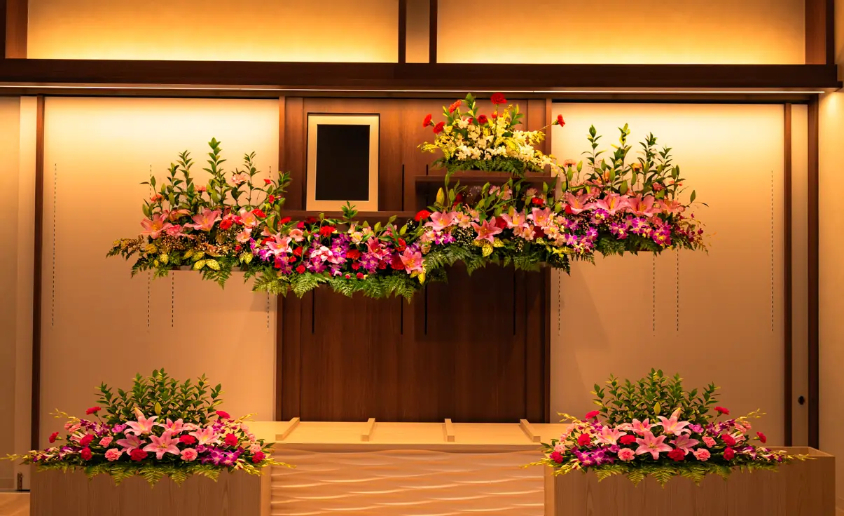 スタンダードプラン 祭壇写真