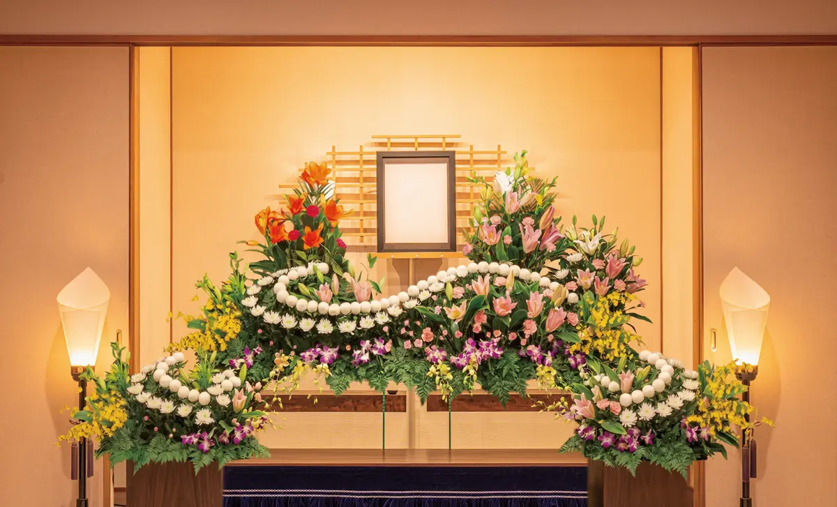 スタンダードプラン 祭壇写真