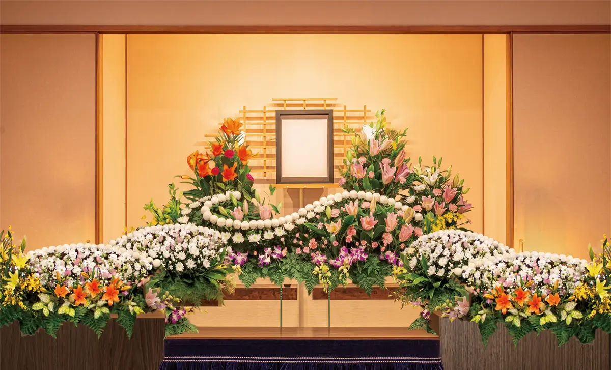 ファミリープラン 祭壇写真