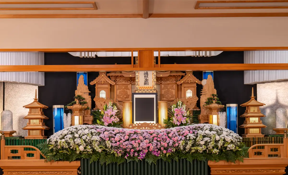 スタンダードプラン 祭壇写真