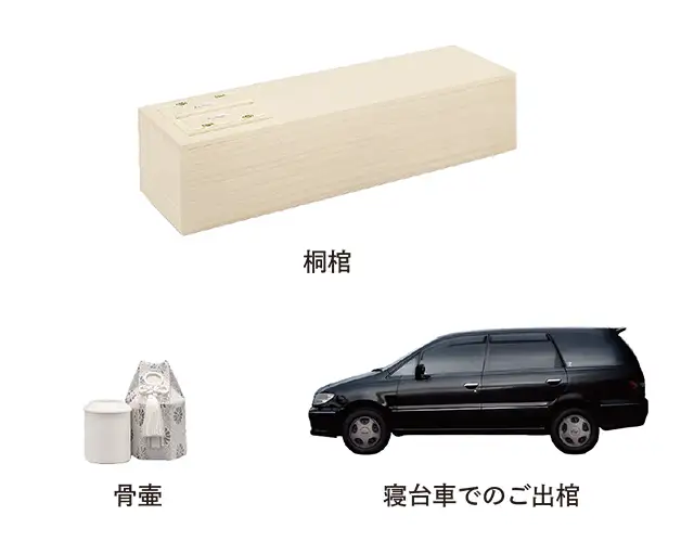 直葬：プラン付属品